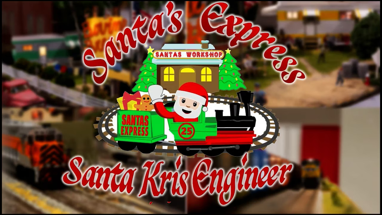 Santa's express santa kids engineer.